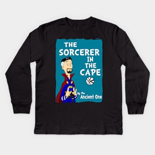 The Sorcerer in the cape Kids Long Sleeve T-Shirt